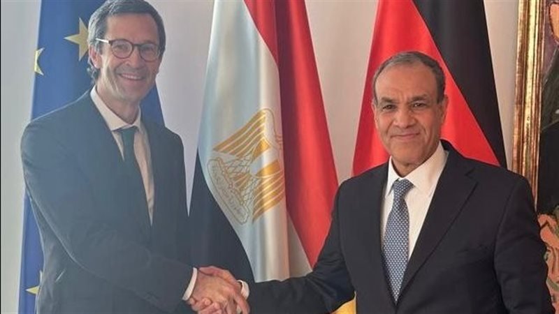 مباحثات مصر وألمانيا في برلين: وزير الخارجية يعرض جهود القاهرة لوقف الحرب في غزة وتوسيع التعاون الاقتصادي
